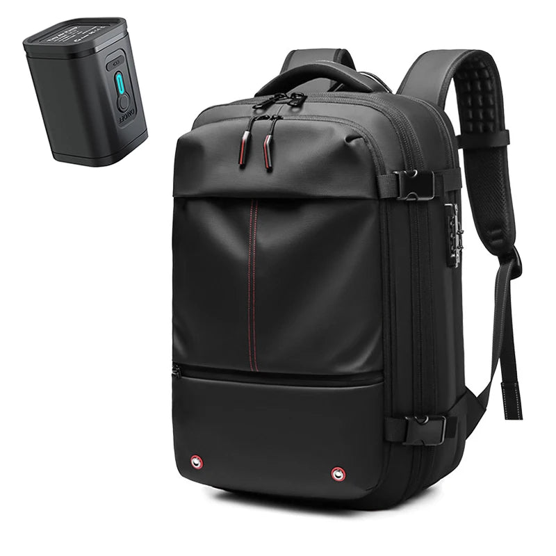 Business Backpack For Travel - 17 inch Laptop with vacuum compression