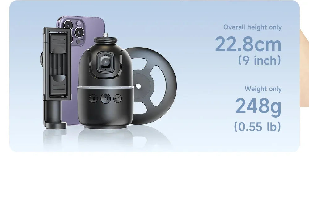 Automatic Facial Tracking with 360 ° Rotation