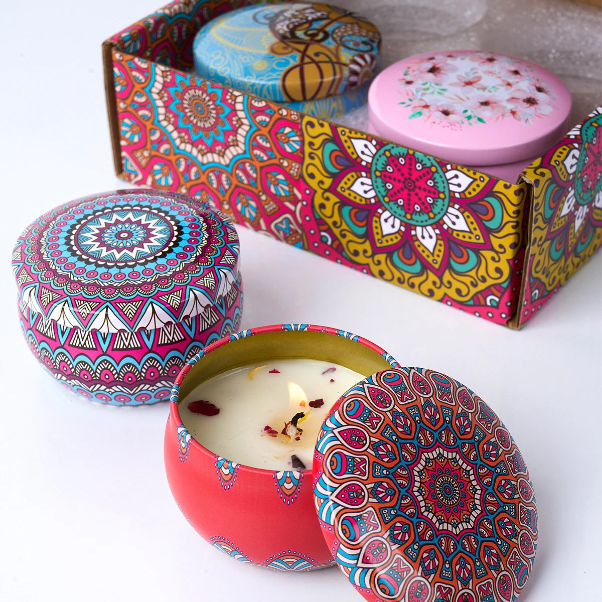 4pcs Scented Candle Set