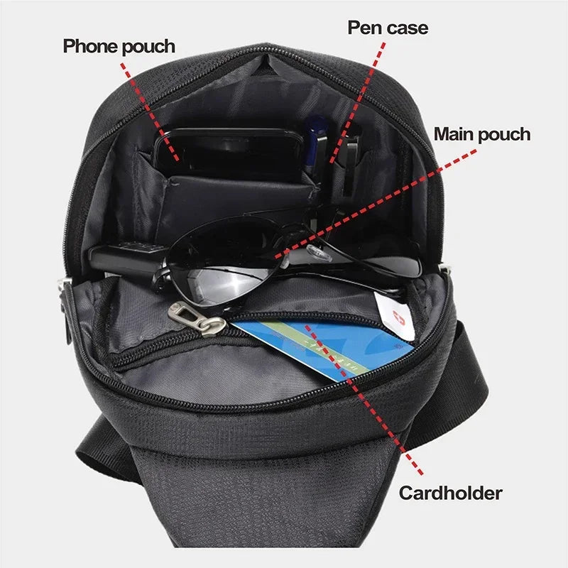 SWISS Men Chest Bags