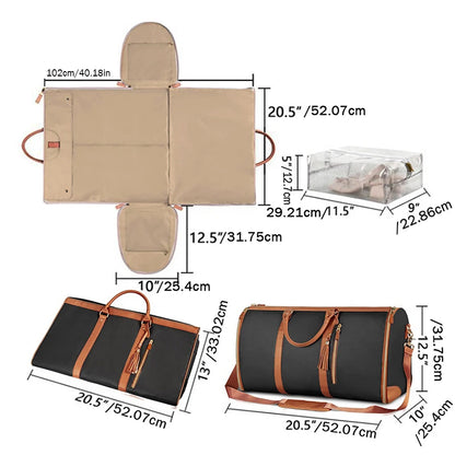 Foldable Women's Carry-on Clothing Bag