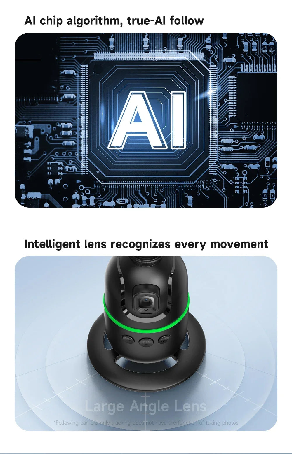 Automatic Facial Tracking with 360 ° Rotation