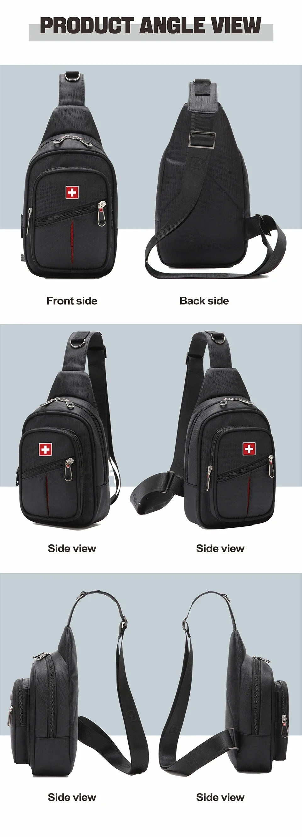SWISS Men Chest Bags