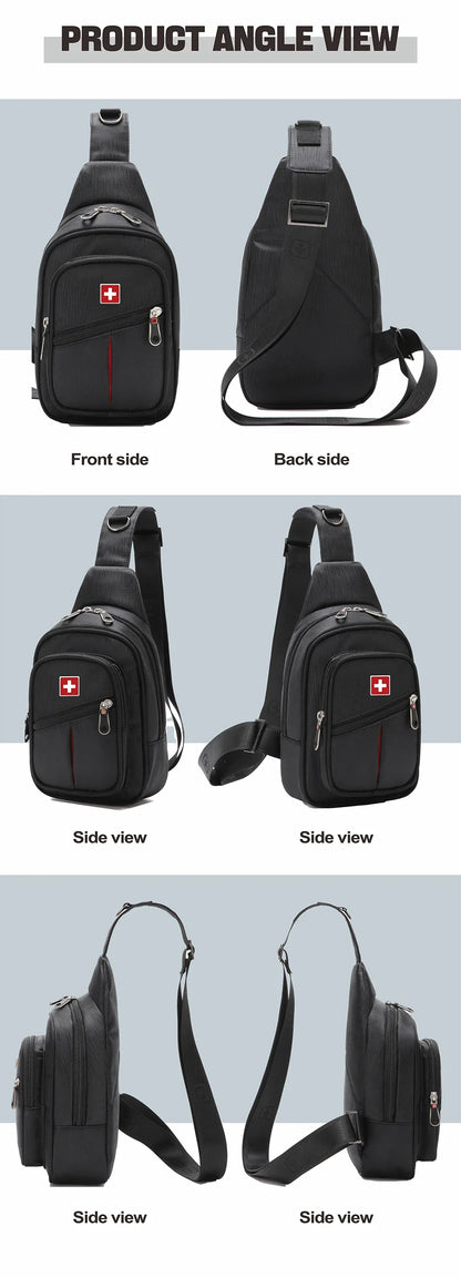 SWISS Men Chest Bags
