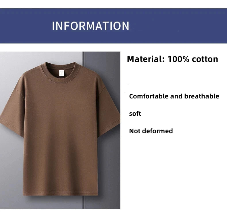 10Men's short sleeve T-shirt