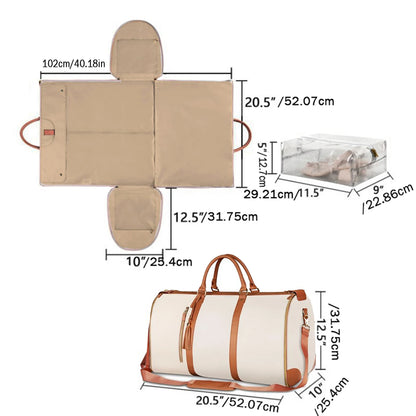 Foldable Women's Carry-on Clothing Bag