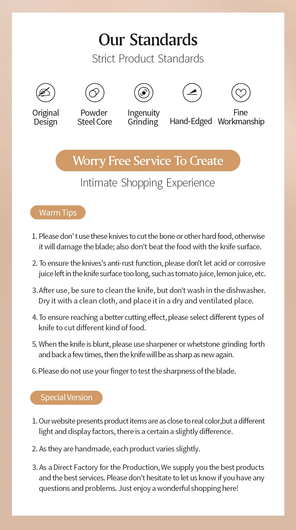 Kitchen Knife Set 73 Layers Custom Damascus