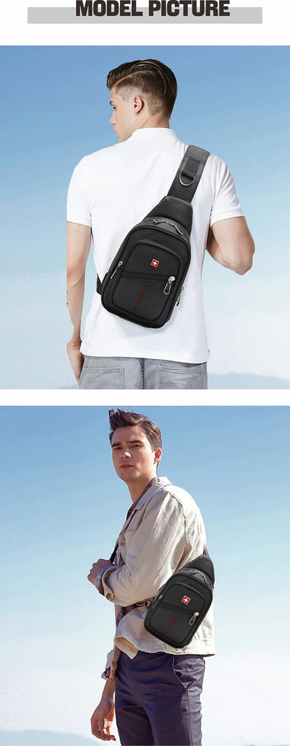 SWISS Men Chest Bags