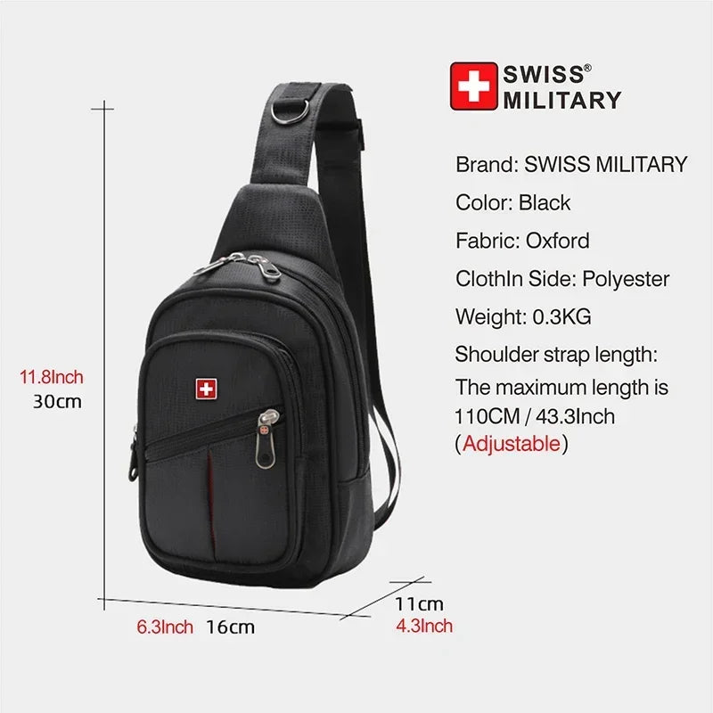 SWISS Men Chest Bags