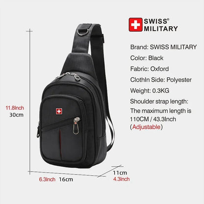 SWISS Men Chest Bags