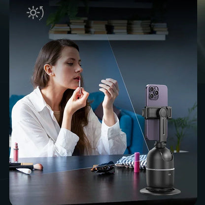 Automatic Facial Tracking with 360 ° Rotation