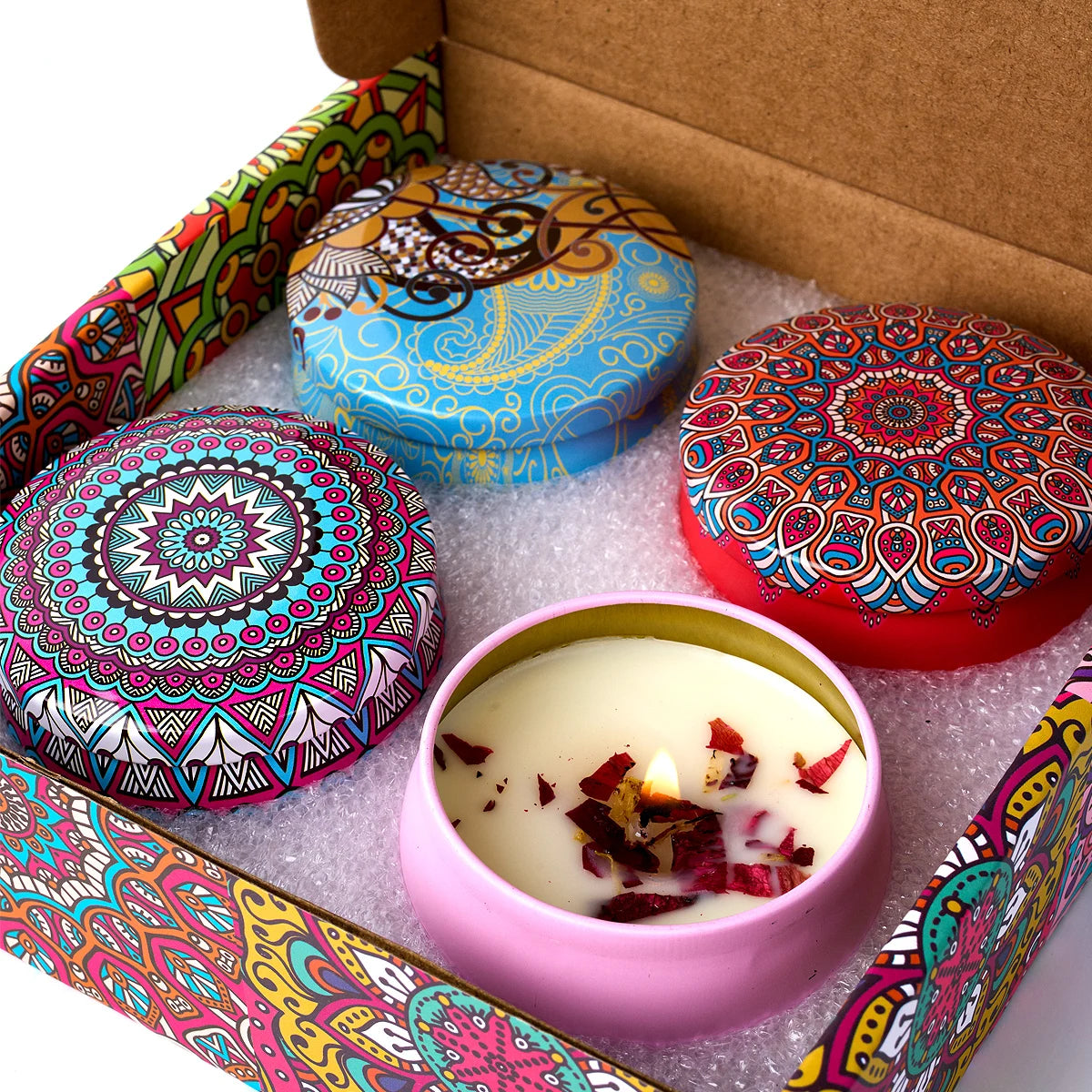 4pcs Scented Candle Set