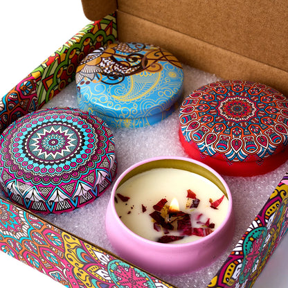 4pcs Scented Candle Set